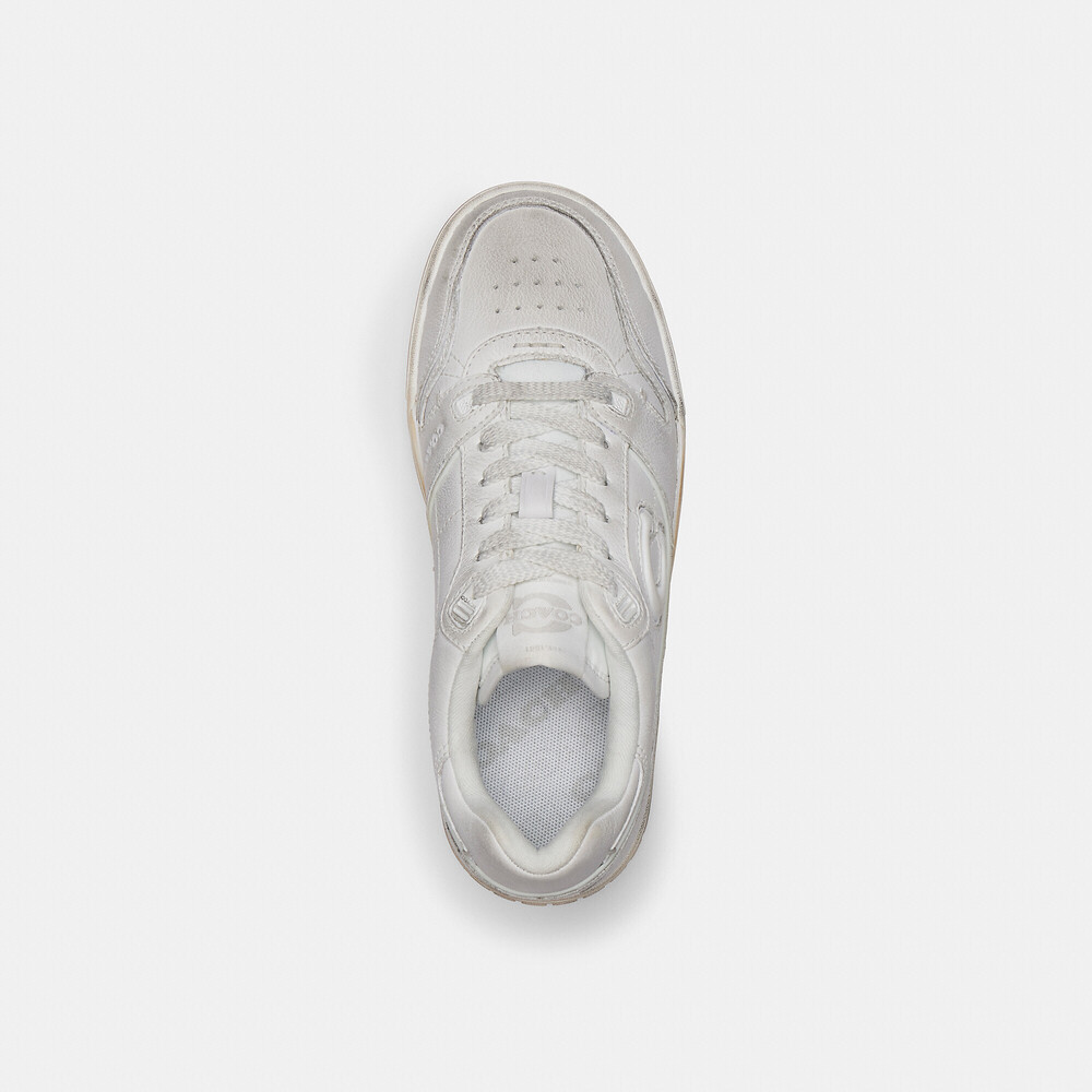 Coach Men's Soho Sneaker In Loved Leather Size 10.5